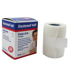 BENDA ELASTICA AUTOADESIVA ELASTOMULL HAFT BLU 6X400 CM