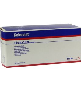 BENDA NON ELASTICA GELOCAST GEL DI OSSIDO DI ZINCO 1000 X 10CM