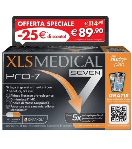 XLS MEDICAL PRO 7 180 CAPSULE TAGLIO PREZZO