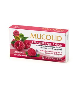 MUCOLID LUMACA & LAMPONE 24CARAM