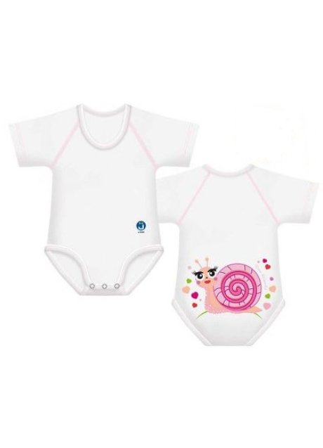 BODY 0-36M BIO COTTON 4SEASON SLOW FRIENDS CHIOCCIOLA
