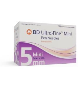 AGO THINWALL BD 31G 5MM 100PZ