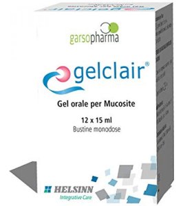 GELCLAIR GEL ORALE 12 BUSTINE MONODOSE DA 15ML