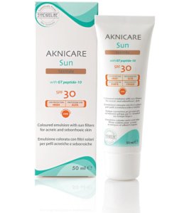 AKNICARE SUN TEINTEE DORE 50ML
