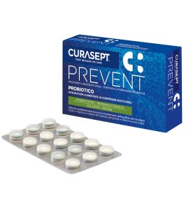 CURASEPT PREVENT PROBIOTICO 14 COMPRESSE MASTICABILI