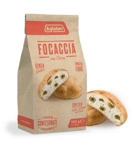 AGLUTEN FOCACCIA OLIVE 100G