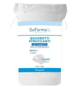 SF+ QUADROTTI STRUCCANTI 50PZ