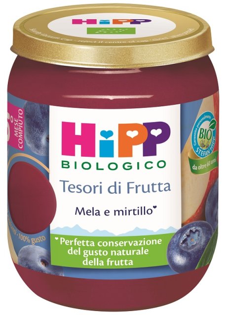 HIPP OMOG.TESORI FRUTTA MELA/MIR