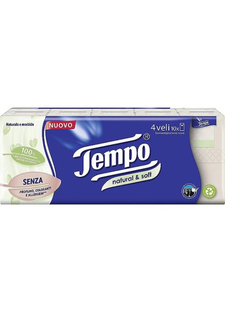 TEMPO FAZZ NATURAL&SOFT 10PZ