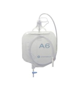 SACCA UR C/GANC A6 STER 1PZ PBPH