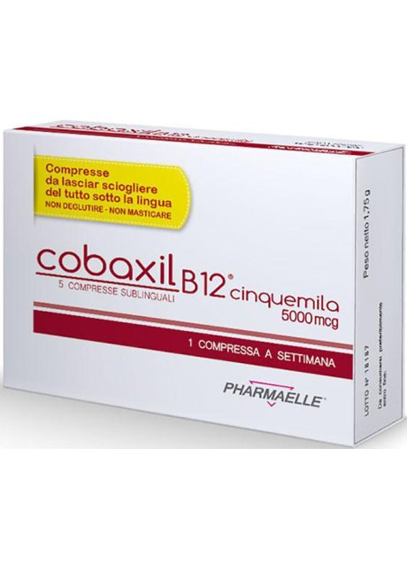 COBAXIL B12 5000MCG 5 COMPRESSE SUBLINGUALI