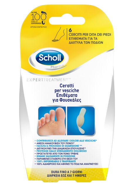 SCHOLL CER VESCICHE DITA PIEDI