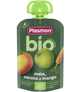 PLASMON MELA CA MA BIO POUCHES