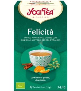 YOGI TEA FELICITA' 34GR IL FIOR