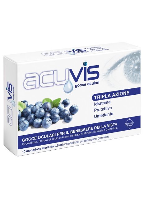 ACUVIS GOCCE OCULARI 10FL 0,5M