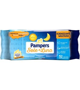 PAMPERS WIPES SOLE&LUNA 30BUST