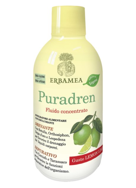 PURADREN LEMON LIME 500ML