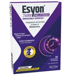 ESYON MELATONINA OROSOL 60CPR