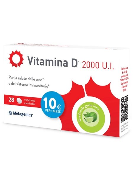 VITAMINA D 2000UI 28CPR MASTIC