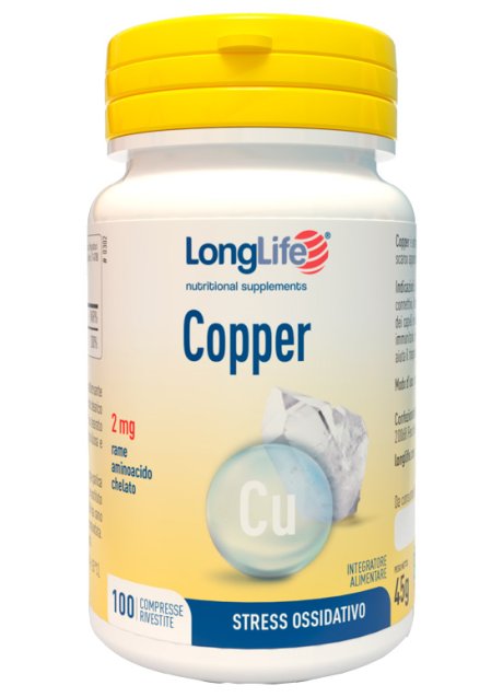 LONGLIFE COPPER 2MG 100CPR RIV