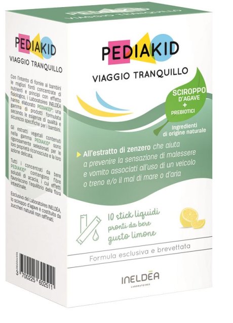 PEDIAKID VIAGG.TRANQ 10STK LIQ O