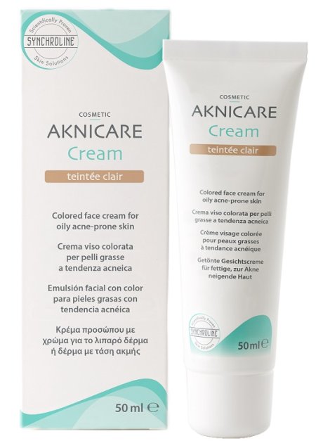 AKNICARE CREAM TEINTEE CLAIR
