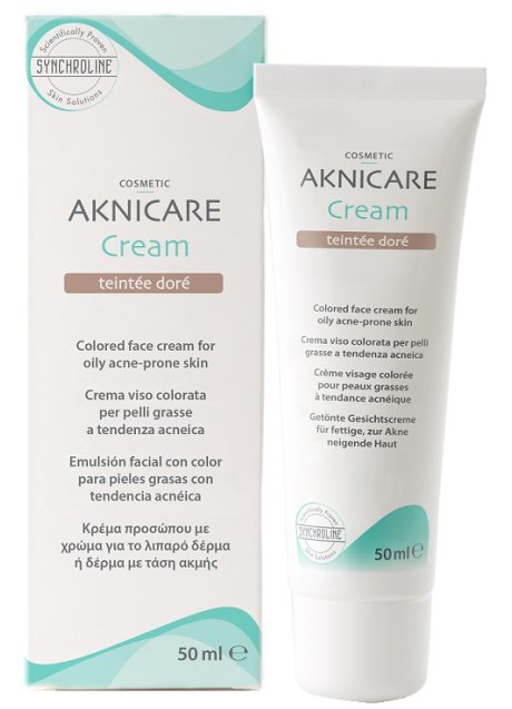 AKNICARE CREAM TEINTEE DORE'