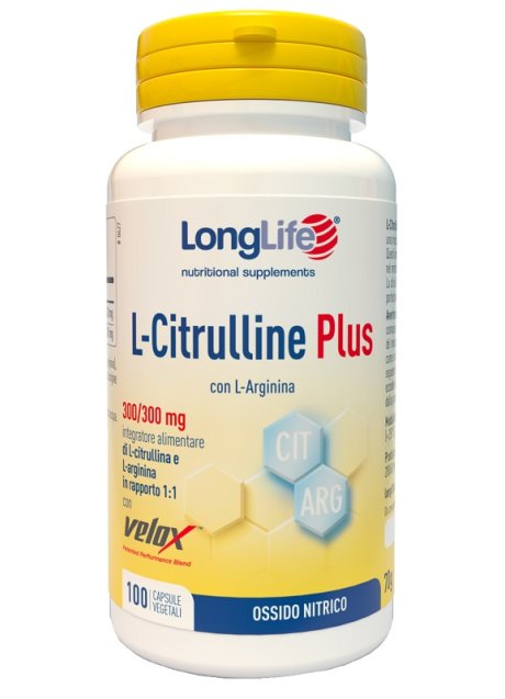 LONGLIFE L-CITRULLINE PL100CPS