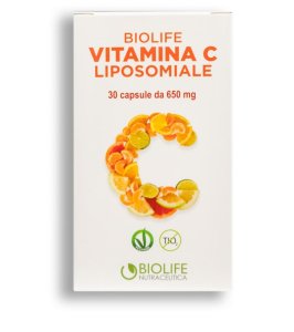 BIOLIFE VITAMINA C LIPOS 30CPS
