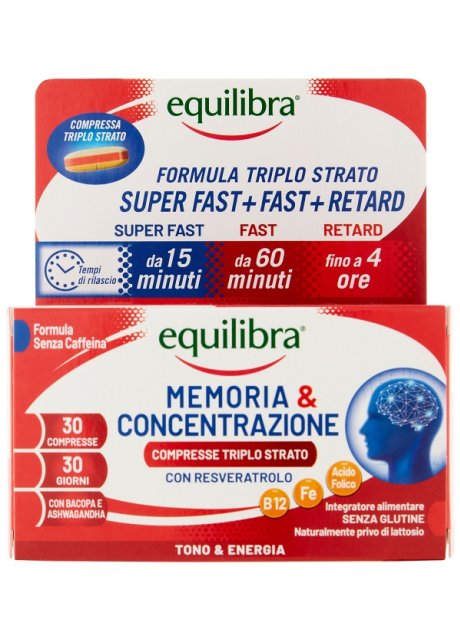 EQUILIBRA MEMORIA&CONC 30CPR