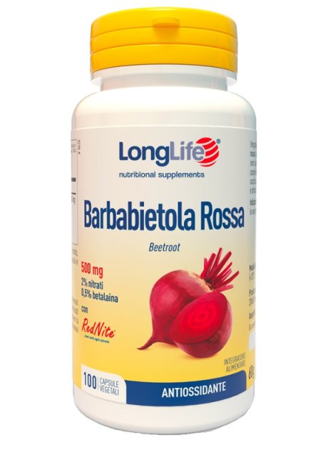 LONGLIFE BARBABIET.ROSSA 500MG 1