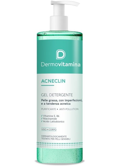 DERMOVITAMINA ACNECLIN GEL DET