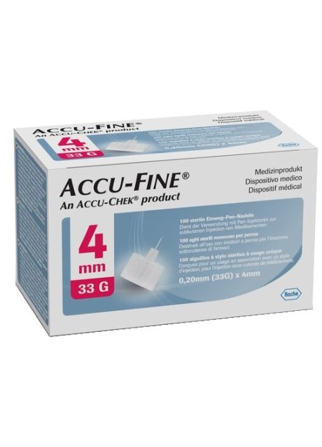 ACCU-FINE AGO PENNA G33 4MM 100P