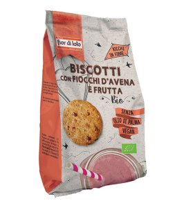 BISCOTTI CEREALI E FRUTTA BIO