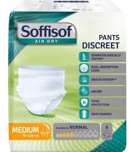 SOFFISOF AIR DRY PANTS DISCR L