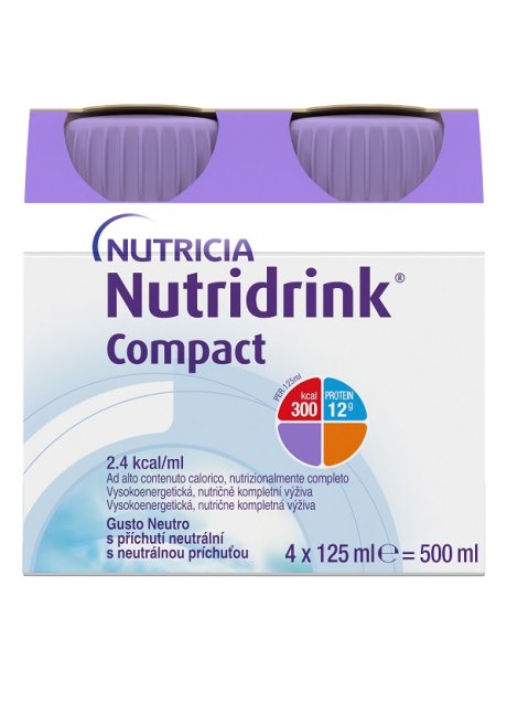NUTRIDRINK COMPACT NEUTRO 4X125 ML