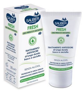 SAUBER FRESH DEO GEL AST 30ML