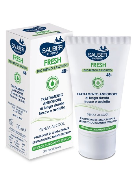 SAUBER FRESH DEO GEL AST 30ML
