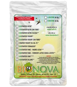 BIOSTARTER KEFIR D'ACQUA