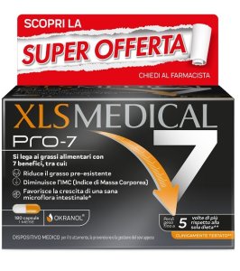 XLS MEDICAL PRO-7 180 CAPSULE TAGLIO PREZZO