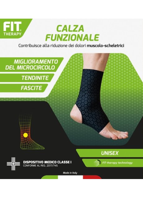 FIT THERAPY CALZA FUNZ NERO S