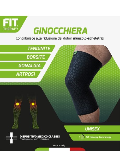 FIT THERAPY GINOCCHIERA NERO L