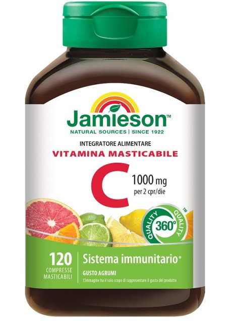 JAMIESON VIT C1000 AGR 120CPR
