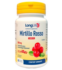 LONGLIFE MIRTILLO ROSSO COMPLEX 60 CAPSULE VEGETALI