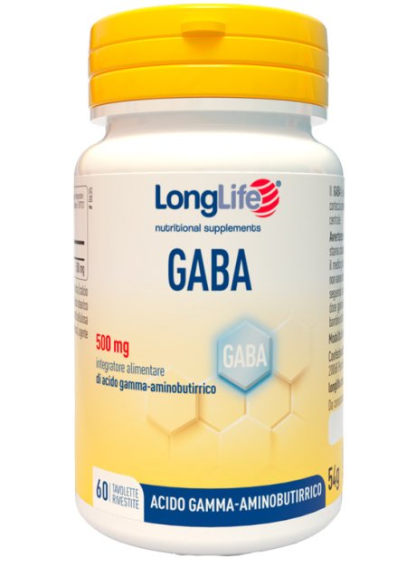 LONGLIFE GABA 500MG 60TAV