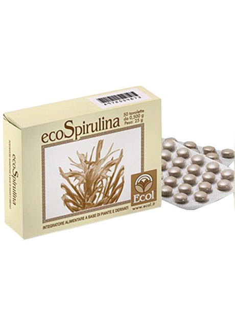 ECOSPIRULINA 50 TAVOLETTE