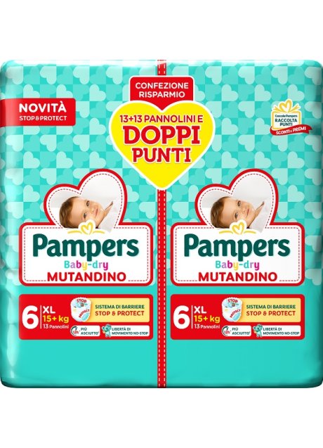PAMPERS BD MUT XL DUO 26PZ