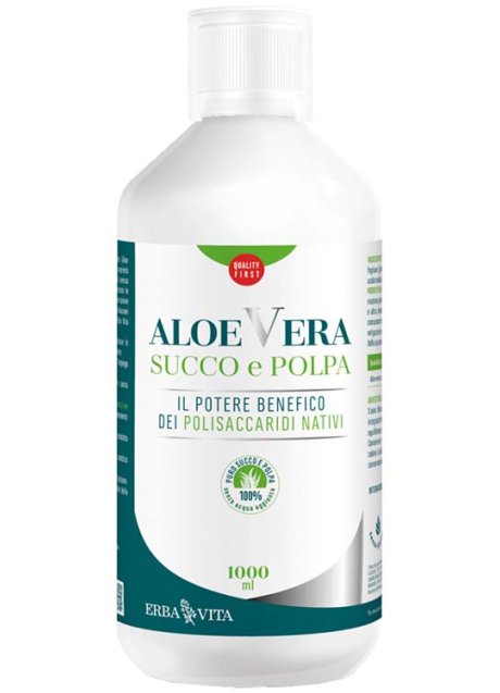 ALOE VERA SUCCO E POLPA 1000ML