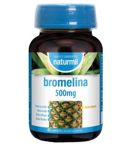 NATURMIL BROMELINA 500MG 45CPR