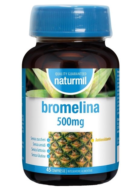 NATURMIL BROMELINA 500MG 45CPR